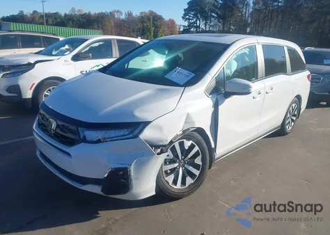 2025 Honda Odyssey Ex-L z USA, uszkodzony, nr VIN 5FNRL6H65SB075260